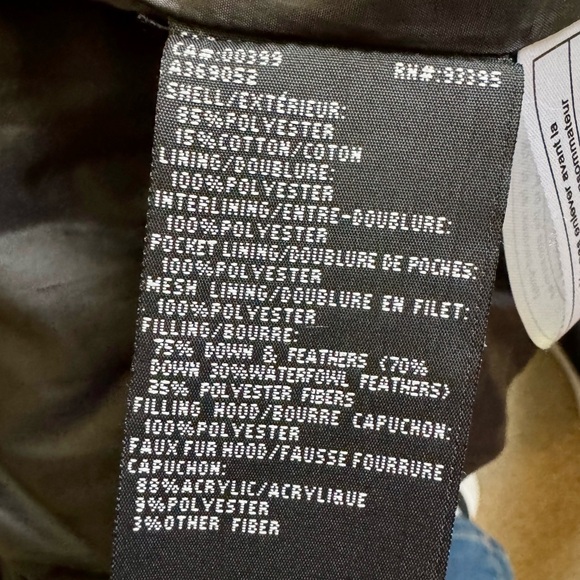 Attic Expedition Chevron Quilted Down Coat - Picture 11 of 13